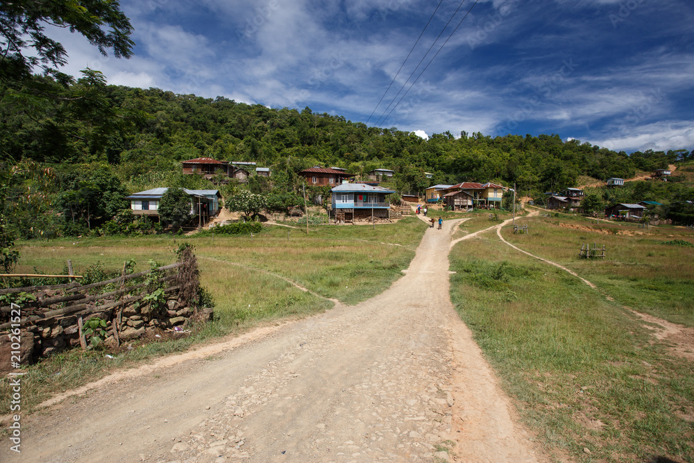 Rhi Village, Myanmar (Burma)