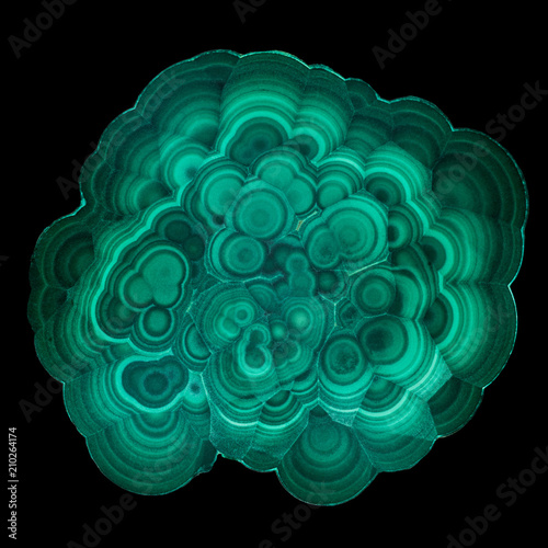 The green malachite. Photo texture. Macro.