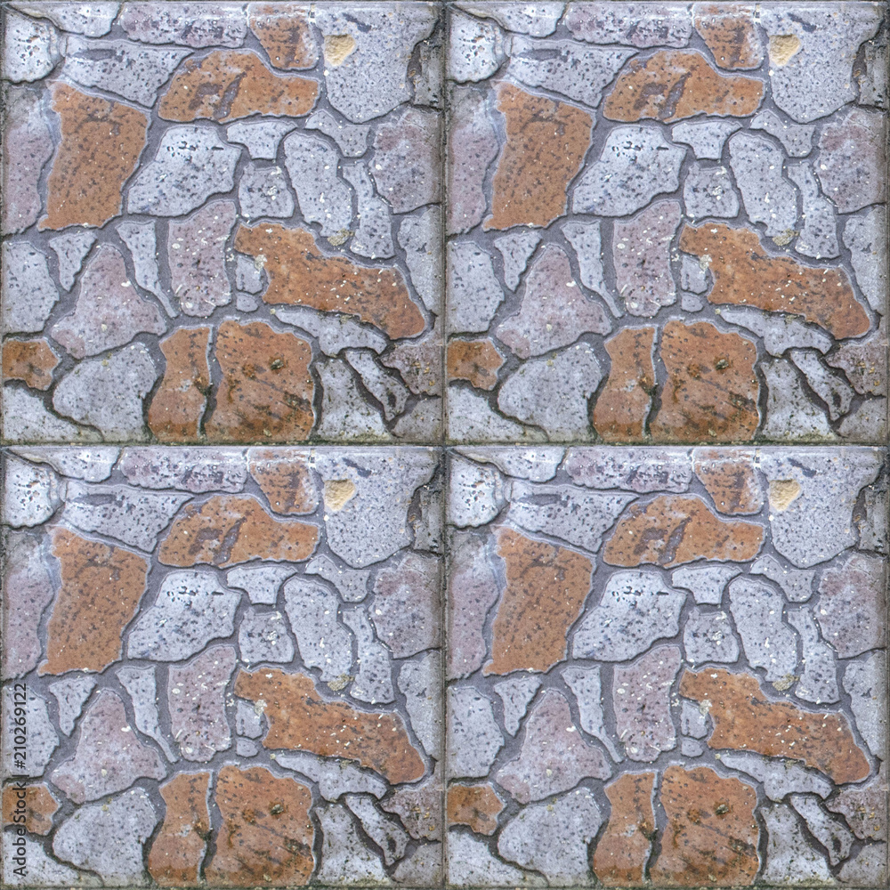 Seamless photo texture of pavement tile from natural stone Seamless photo texture of pavement tile from natural stone