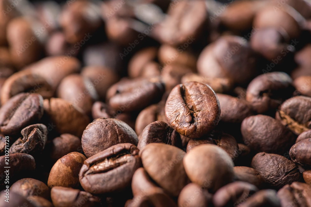 coffee beans are the background. coffee beans are the background.