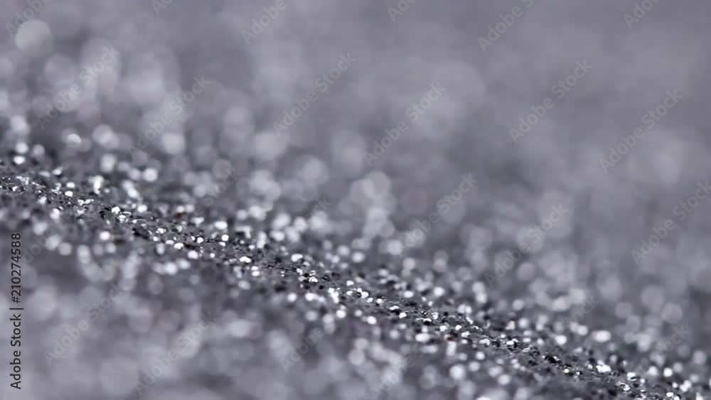 Set of 10 different glitter texture rotating. Close up macro. Set of 10 different glitter texture rotating. Close up macro.
