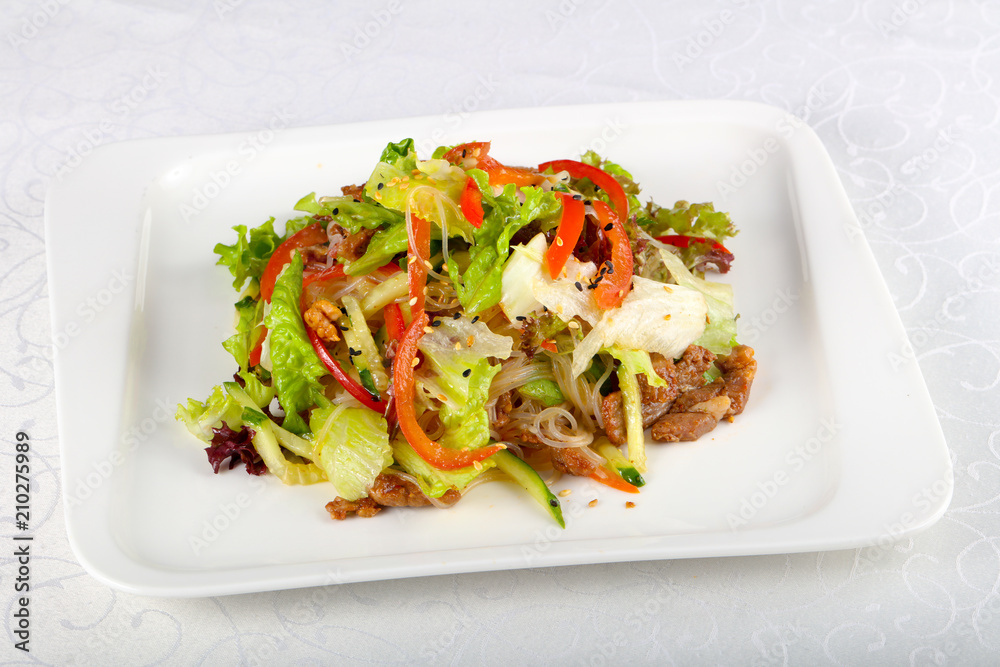 Salad with pork Salad with pork