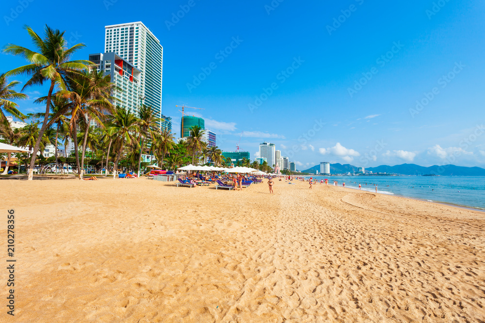 Nha Trang city beach, Vietnam