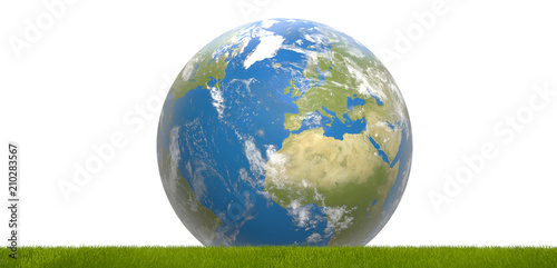 green blue world wide plane...