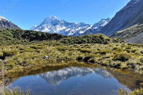 New Zealand. The peak of Mount Cook © Oleksandr Umanskyi