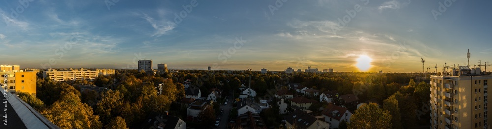 Munichs sunset