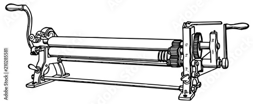 Press #vector #isolated - Presse