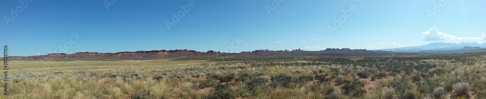 Panorama in Arches National Park 2 Panorama in Arches National Park 2