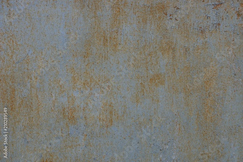 gray brown texture of an old metal wall © butus