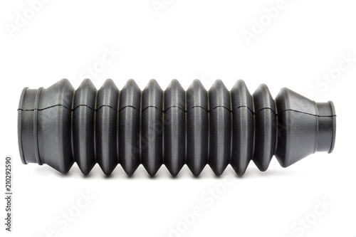 Anther of car steering traction on white background.