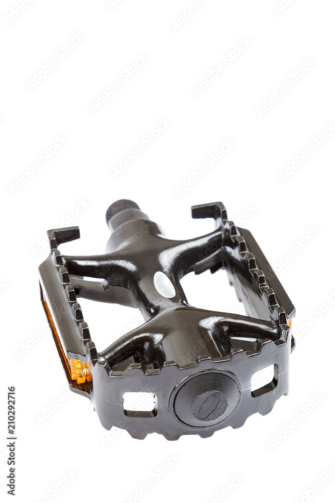 Bicycle pedals isolated on a white background. Bicycle pedals isolated on a white background.