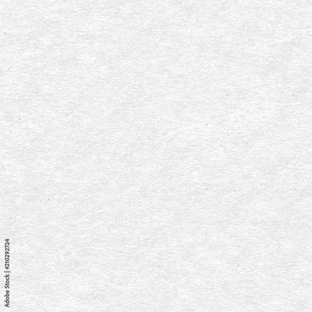 White craft paper with speckle seamless vector texture. Close-up of gray  cardboard or parchment background. Stock Vector