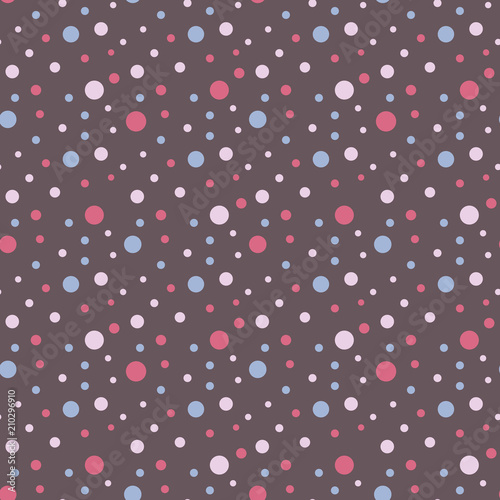Vector background with polka dot