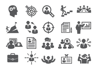 Job icons set