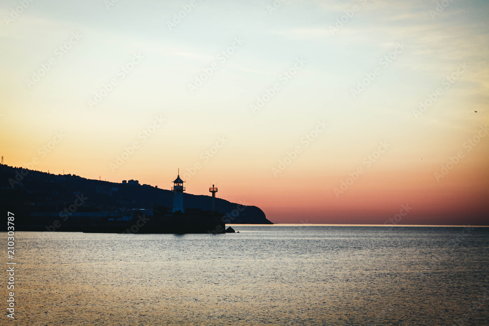 Yalta at sunrise Yalta at sunrise