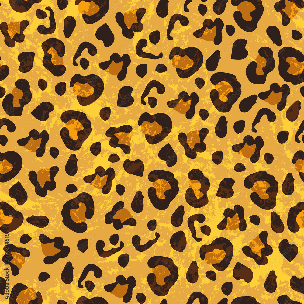 Leopard seamless pattern. Vector animal texture. Leopard seamless pattern. Vector animal texture.
