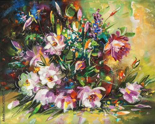 Artwork. Flowers. Author  Nikolay Sivenkov.