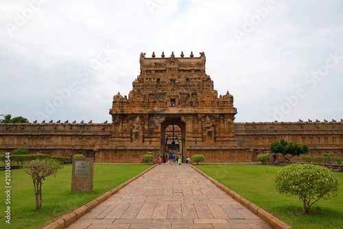 Rajarajan Tiruvasal, Third entrance gopura, Brihadisvara Temple, Tanjore, Tamil Nadu photo