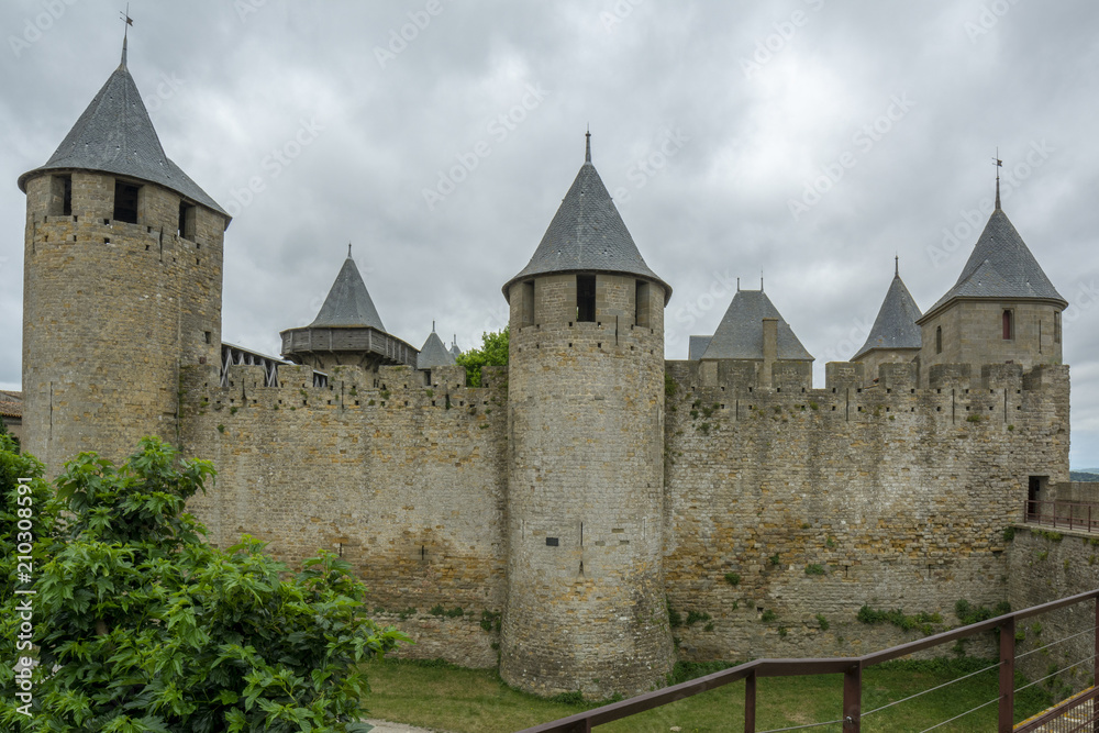 Castillo medieval de Carcassonne