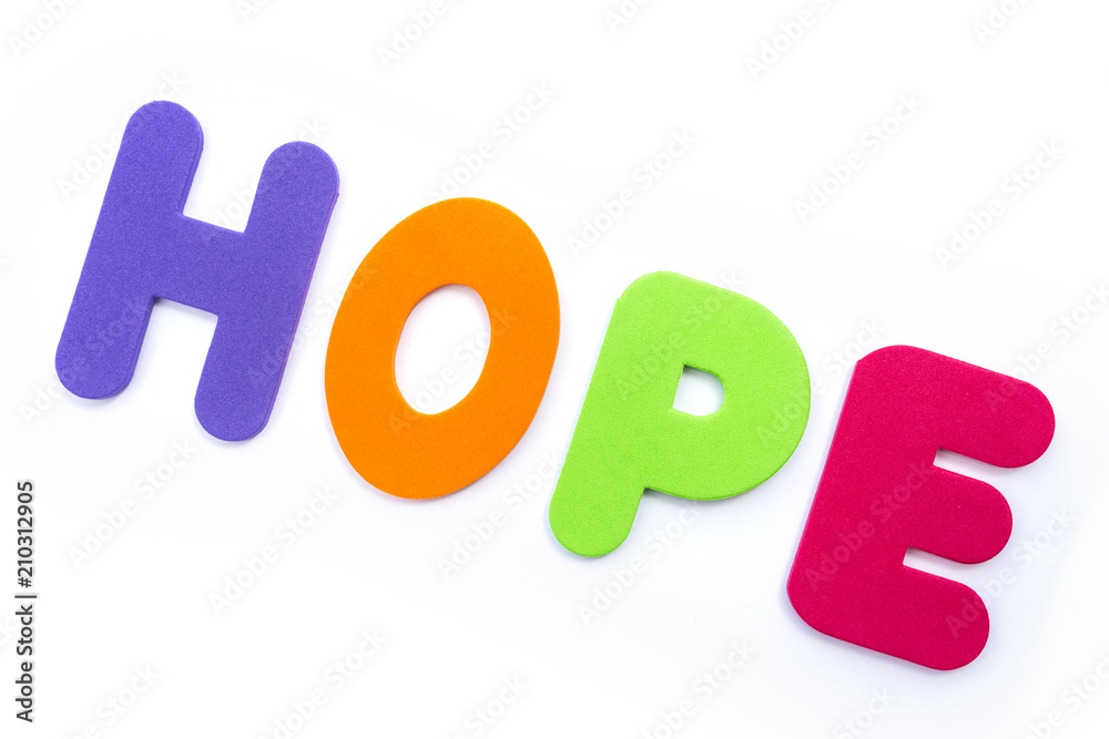 The word HOPE