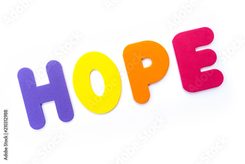 The word HOPE