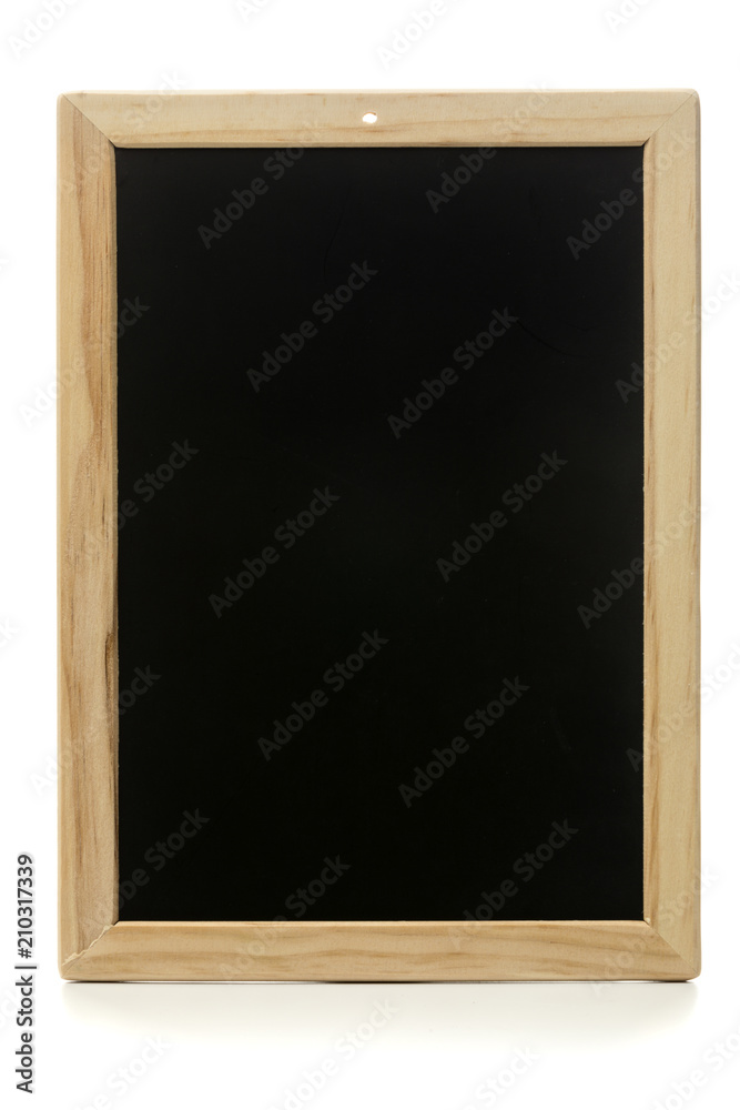 Blank chalkboard isolated on white Blank chalkboard isolated on white