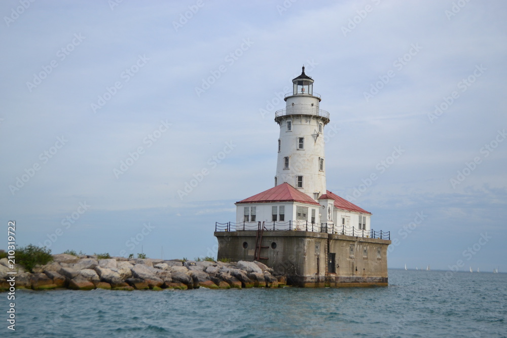 Chicago Harbor lighthouse