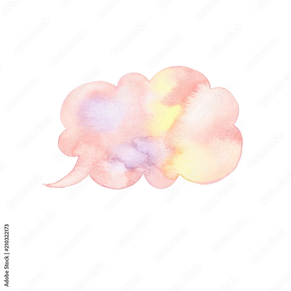 吹き出し ピンク Stock イラスト Adobe Stock