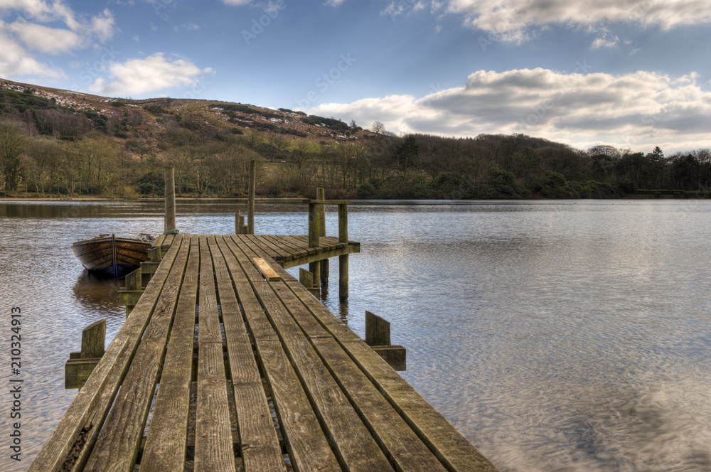 Small jetty in Lancaster UK