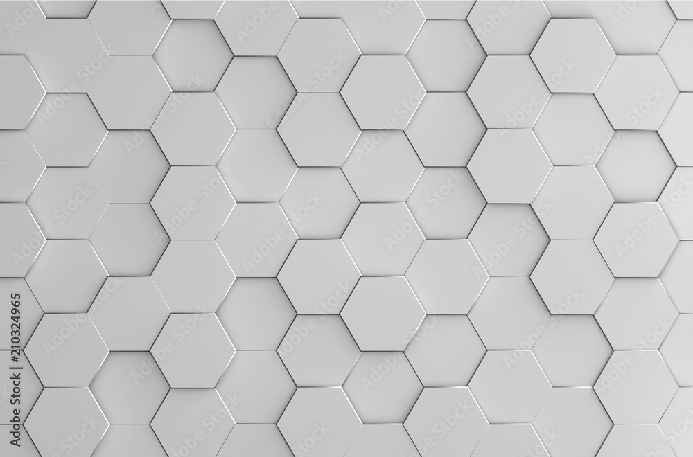 Hexagonal background. 3d background Hexagonal background. 3d background