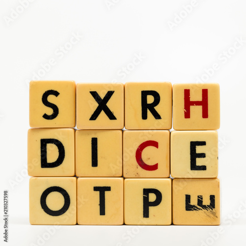 Alphabet Dice 