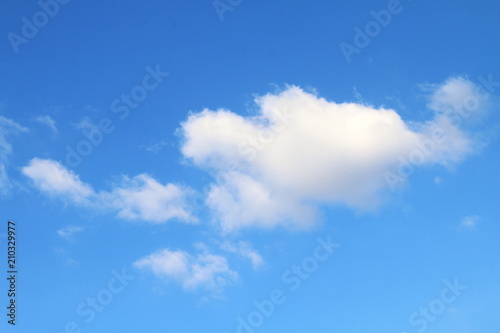 sky, sky with fluffy clouds big, sky blue cloud background, cloudscape sky clear