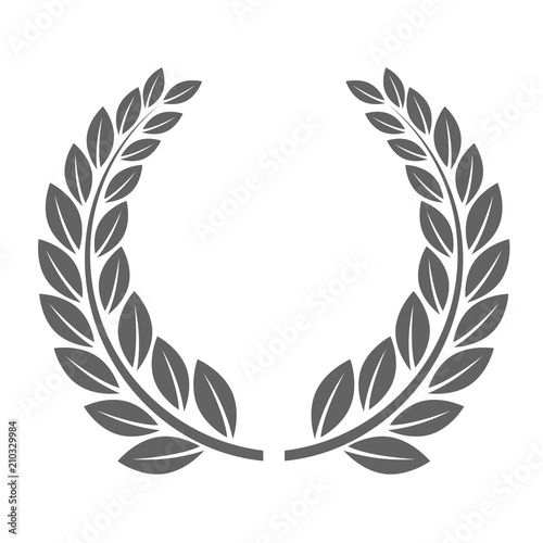 Laureate wreath - glory laurel wreath symbol