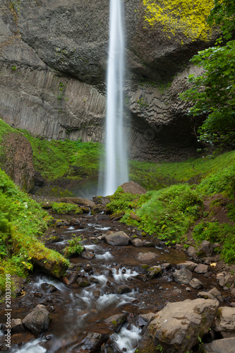 Latourell Falls in the Columbia River Gorge, Oregon, USA