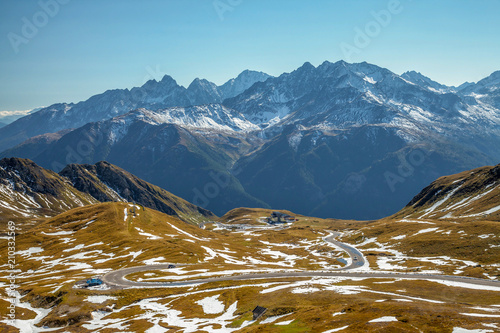 Views along the Grossglockner High Alpine Road in Austria, Europe © Tom Nevesely