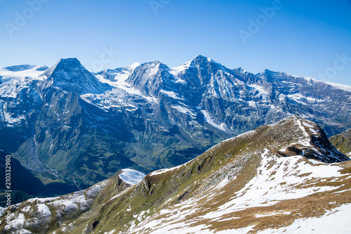 Views along the Grossglockner High Alpine Road in Austria, Europe