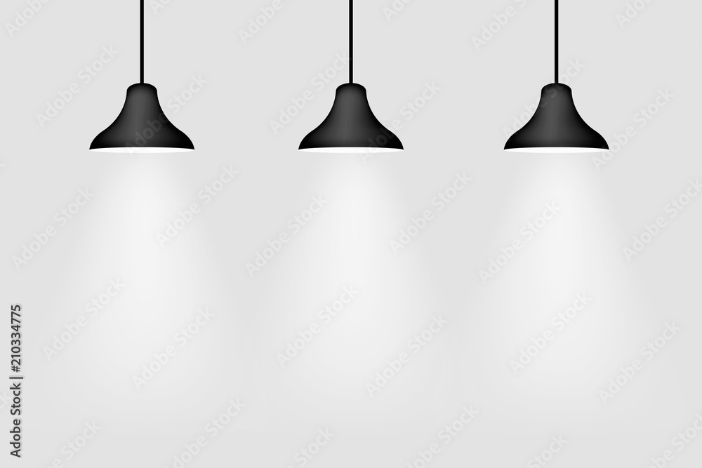 Pendant lapms with rays light Pendant lapms with rays light