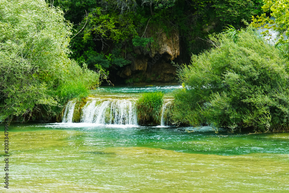 Waterfalls at Krka in Croatia Waterfalls at Krka in Croatia