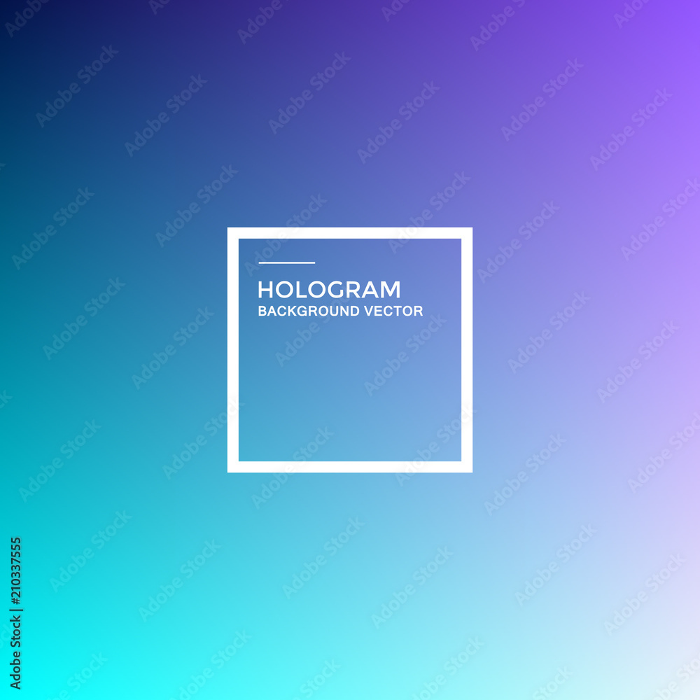 Obraz premium Vector background of hologram gradient, hologram pattern