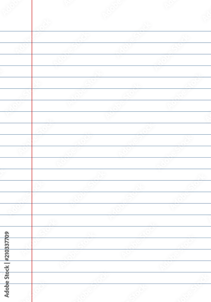 Paper list mock up Paper list mock up