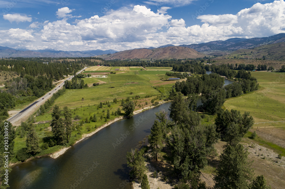 Fototapeta premium Methow River