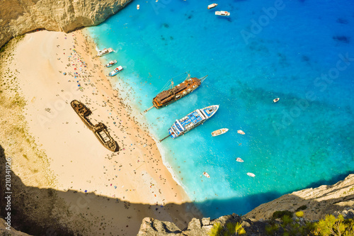 фотография Shipwreck Bay, Zakynthos Island, Greece.