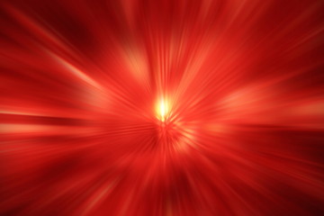 Red light Zoom effect background, Colorful radial gradient effect concept digital lighting power technology, LED Lighting effects zoom movement abstract, Night Lighting Festival red dark Background