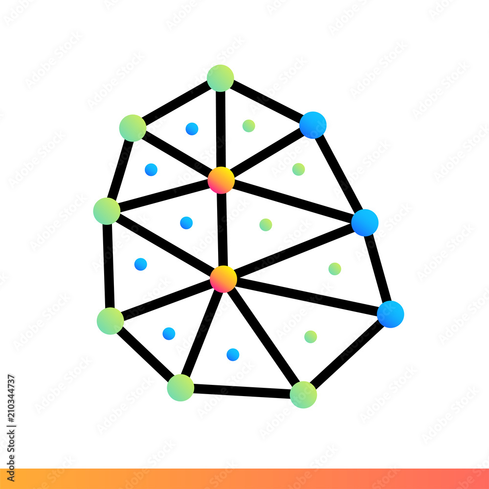 Flat gradient icon Global networking. Cloud computing and internet technology icon. Suitable for infographics, websites, print media and interfaces Flat gradient icon Global networking. Cloud computing and internet technology icon. Suitable for infographics, websites, print media and interfaces
