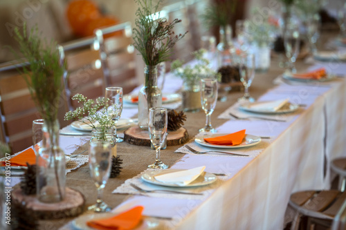 Natural Feel Table Set Up