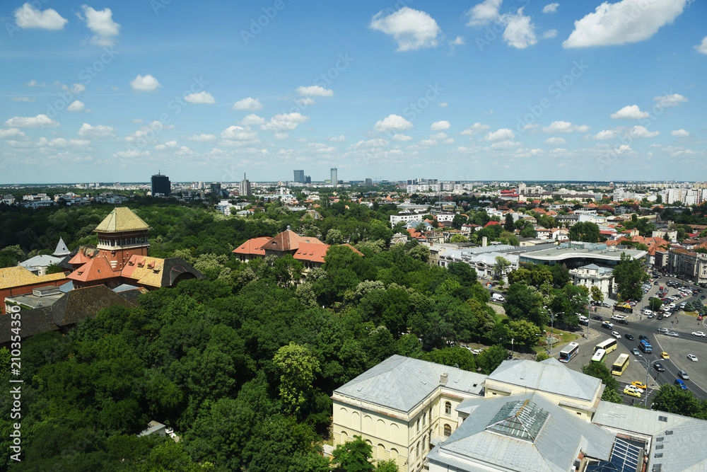 Fototapeta premium Bucharest view