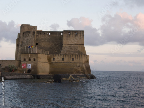 View of castel dell Ovo in Naples photo