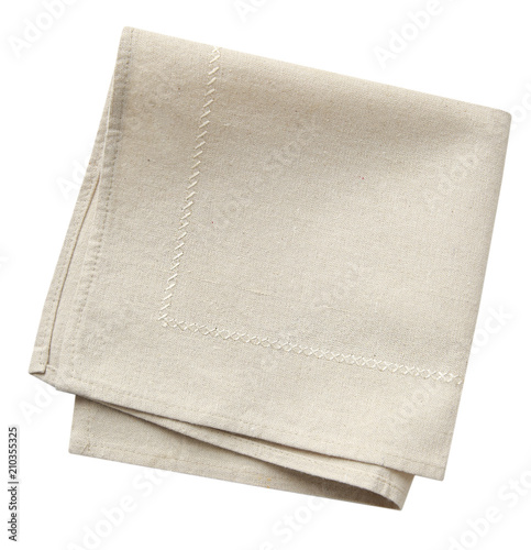 Kitchen towel isolated.