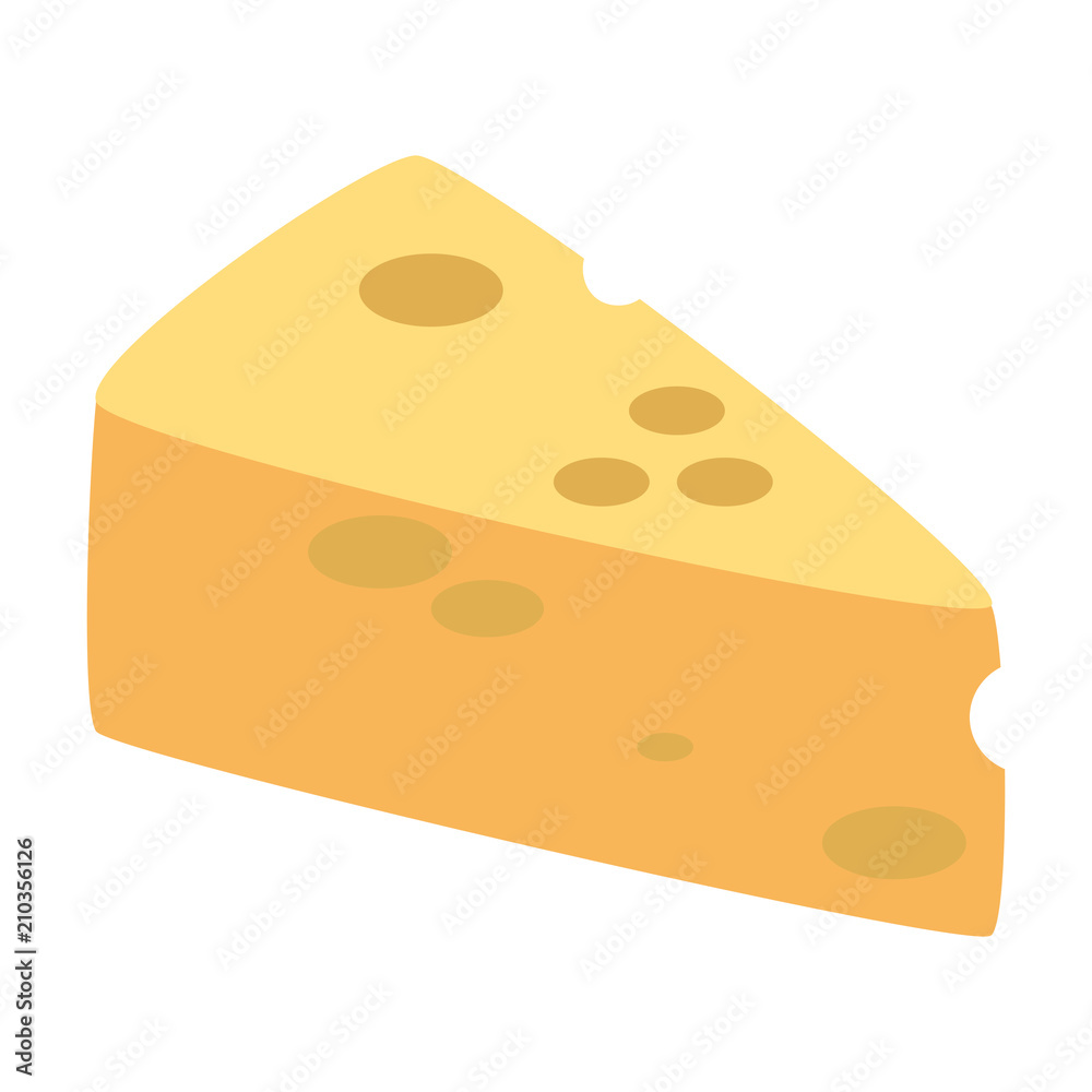cheese piece healthy food vector illustration design cheese piece healthy food vector illustration design