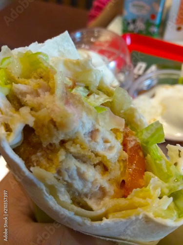 Food leftover. Picture for instagram
